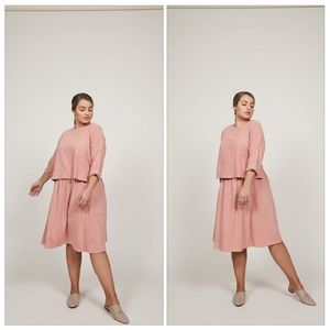 SOLIKA Deep Rose Sofia Skirt